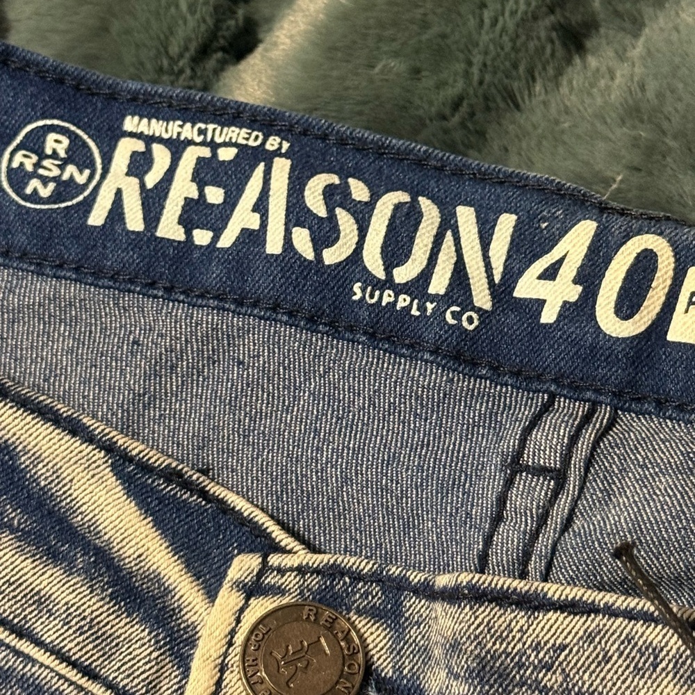 Reason Premium Denim Jeans men’s size 40 x 32 - Picture 7 of 15